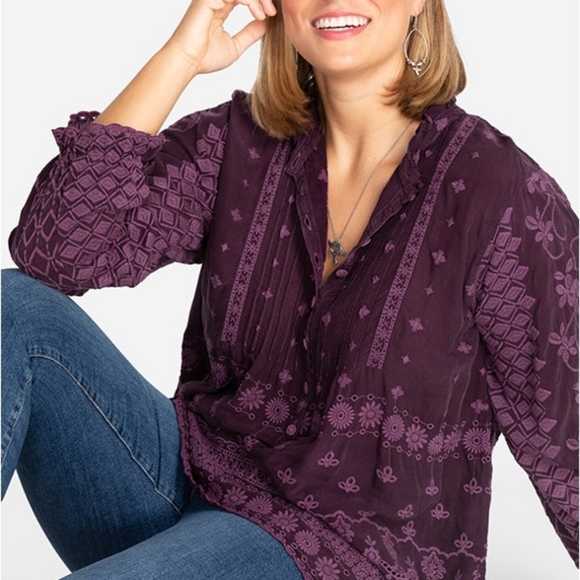 NWT Johnny Was Embroidered Tunic Dress - Picture 11 of 11